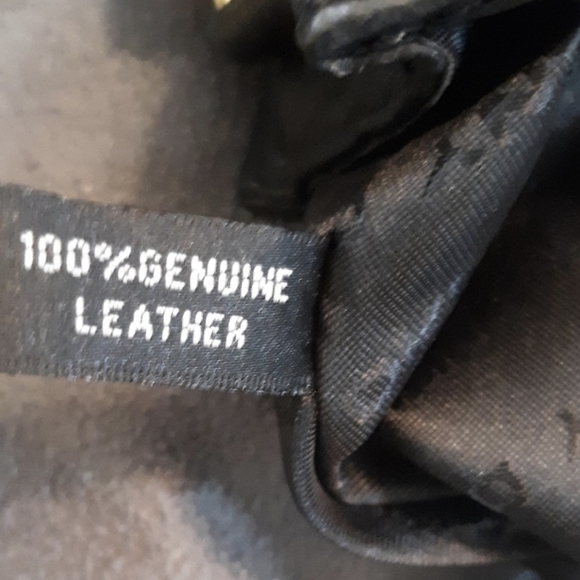 Donna Karan DKNY quilted rosette leather bag purse - Picture 2 of 6